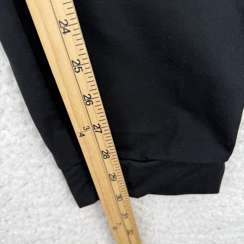 Uniqlo Jogger Pants Mens Large Black Woven Elastic Performance Pocket Running - Picture 5 of 7